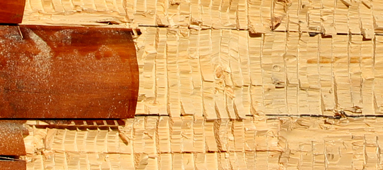 Log Home Face Restoration  Guntersville, Alabama