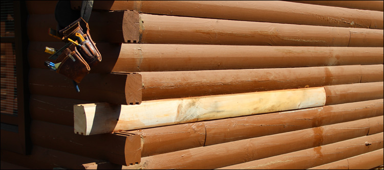 Log Home Damage Repair  Guntersville, Alabama