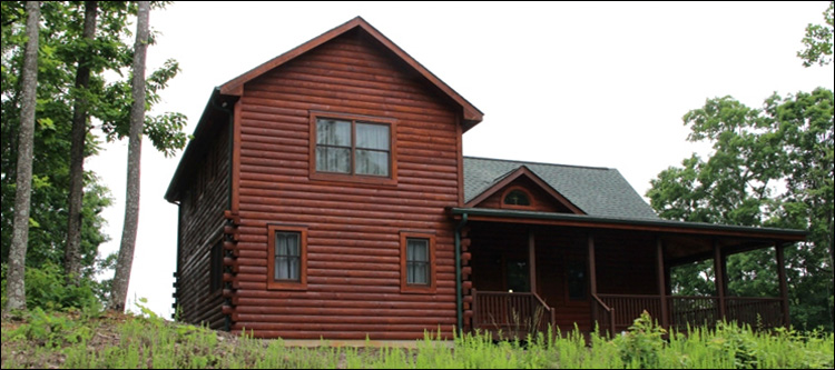 Professional Log Home Borate Application  Guntersville, Alabama